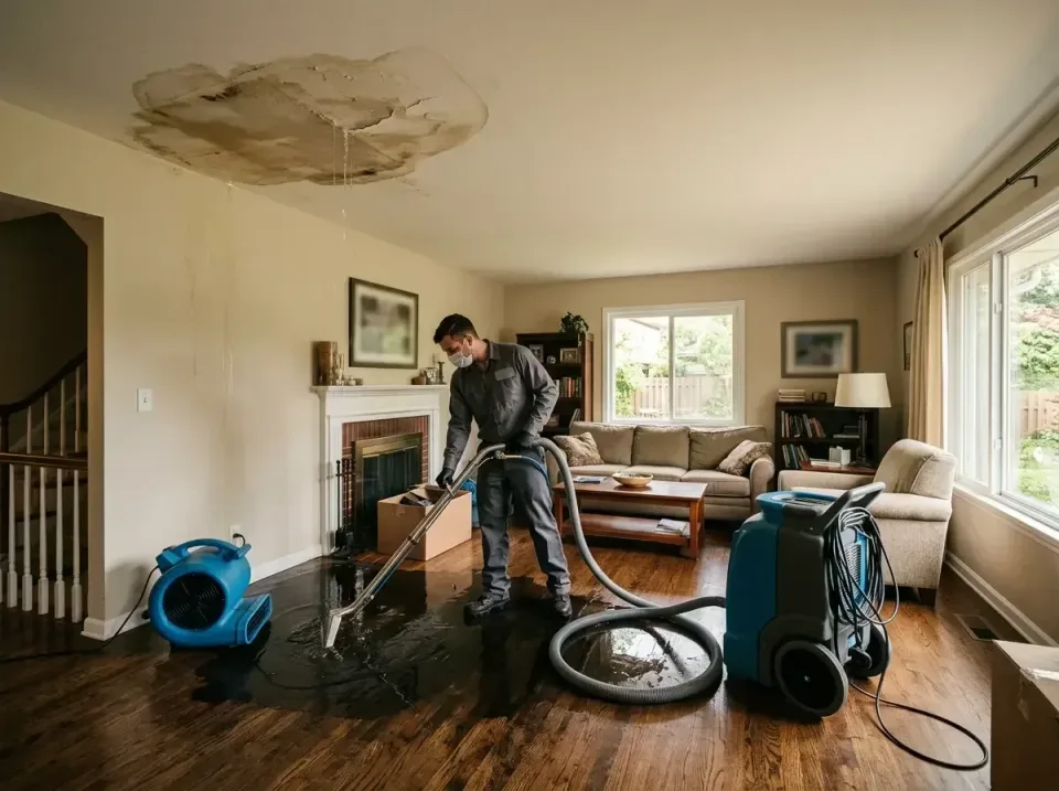 attic-pipe-burst-ceiling-drip-008 — frequently asked questions, Water Damage Restoration & Carpet Care in Warm Beach, WA